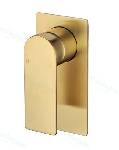 Ruki Wall Mixer Brushed Gold (Lead Free DR Brass) — commercial plumbing specification