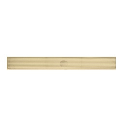 [47201] 1200*100*35mm Gold Floor Grill Drain Outlet 80mm