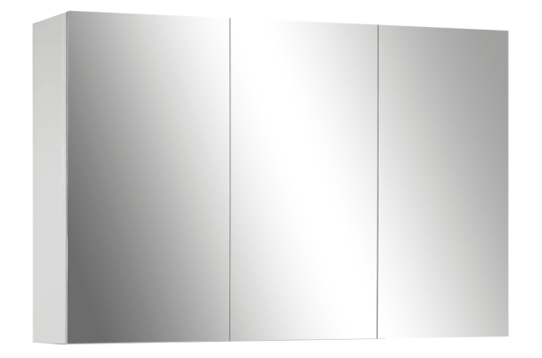 [50298] 1200*150*720mm Pvc White Shaving Cabinet Three Doors