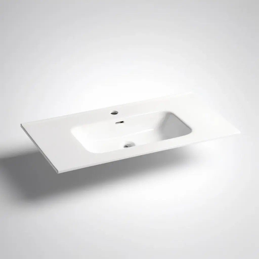 1200*460*165mm Ora Basin Thin Edge Ceramic Top