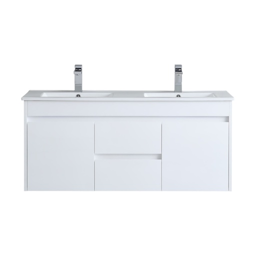 1200*460*545mm White Polyurethane PVC Vanity Cabinet Only