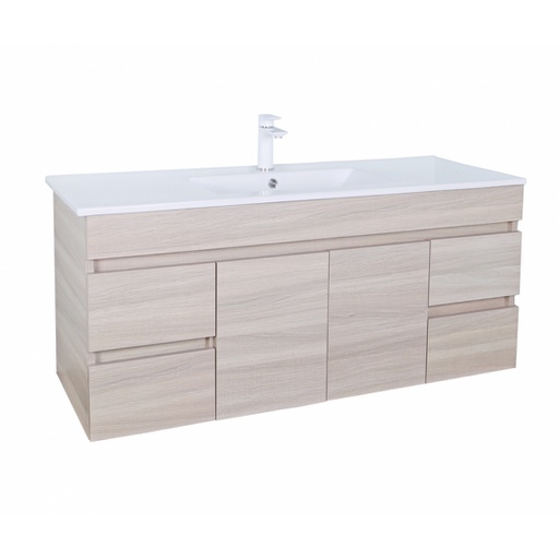[46015] 1200*460*555mm Oak Bathroom Vanity Single Bowl WH-OAK