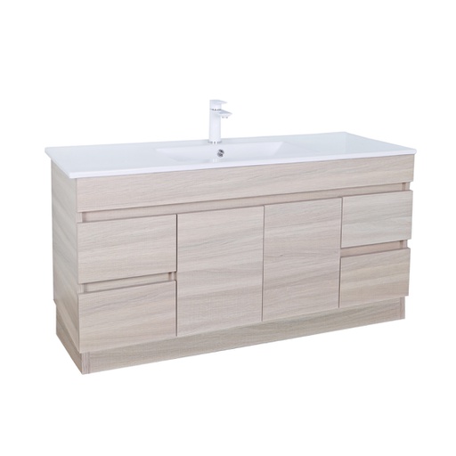 [46002] 1200*460*860mm Oak Bathroom Vanity Single Bowl L-OAK