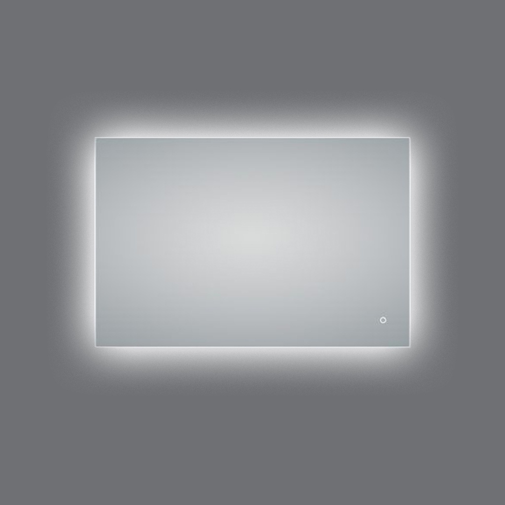 [41223] 1200*800mm Sharpe Edgd 3 Color Lighting Backlit LED Mirror Touch Sensor Switch Defogger Pad Wall Mounted Vertical or Horizontal