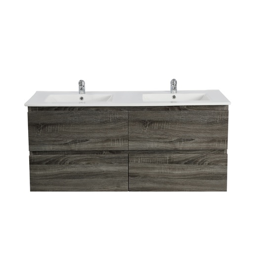 1200L* 550 H *460Dmm Four Drawers Double Bowl Cabinet Only D-DG