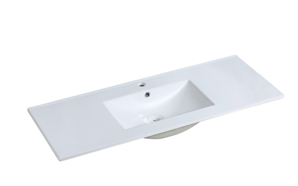 1200L*460D*180HMM NANA GLOSS WHITE THIN EDGE CERAMIC TOP