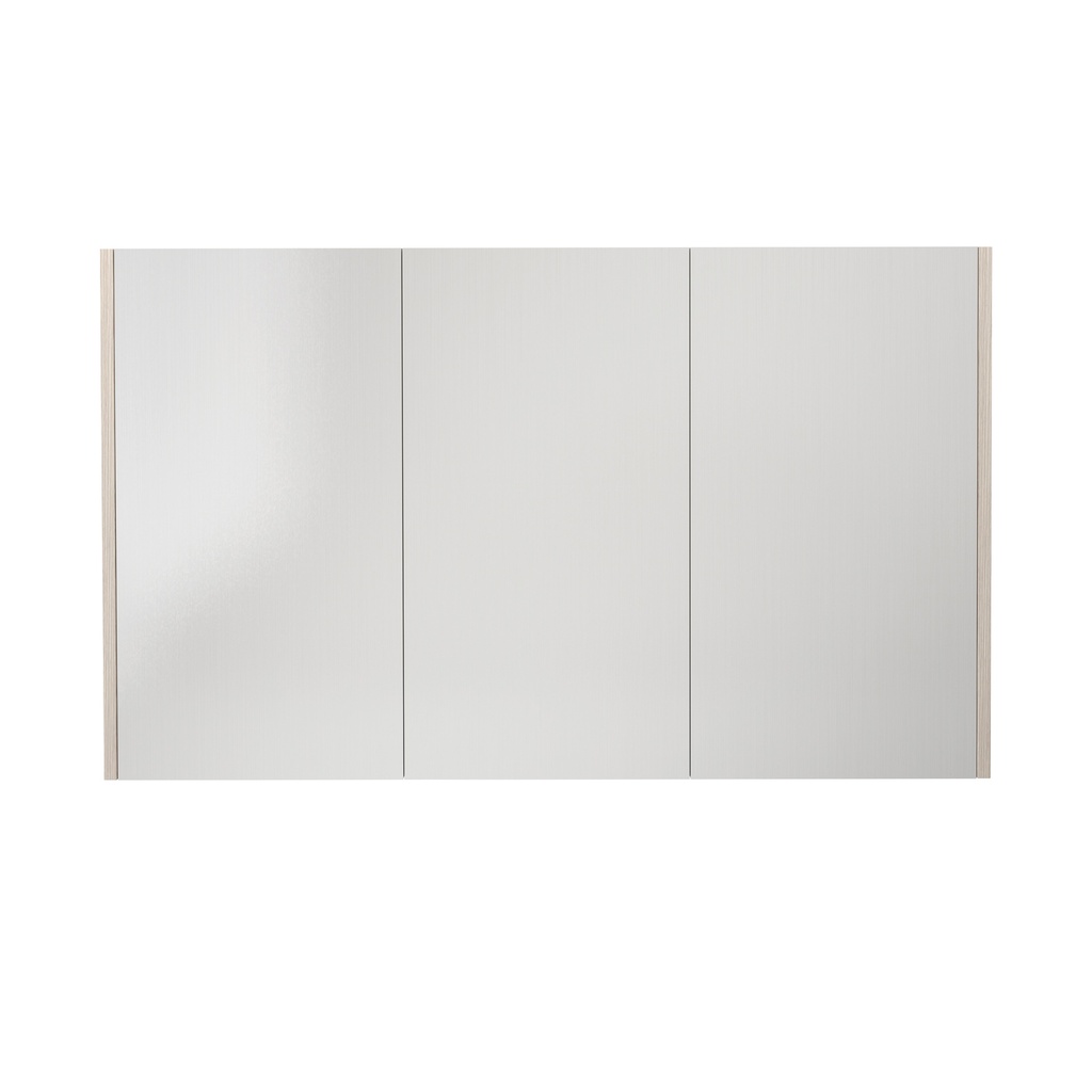 1200×720×150mm Coastal Oak Camden Pencil Edge Shaving Cabinet