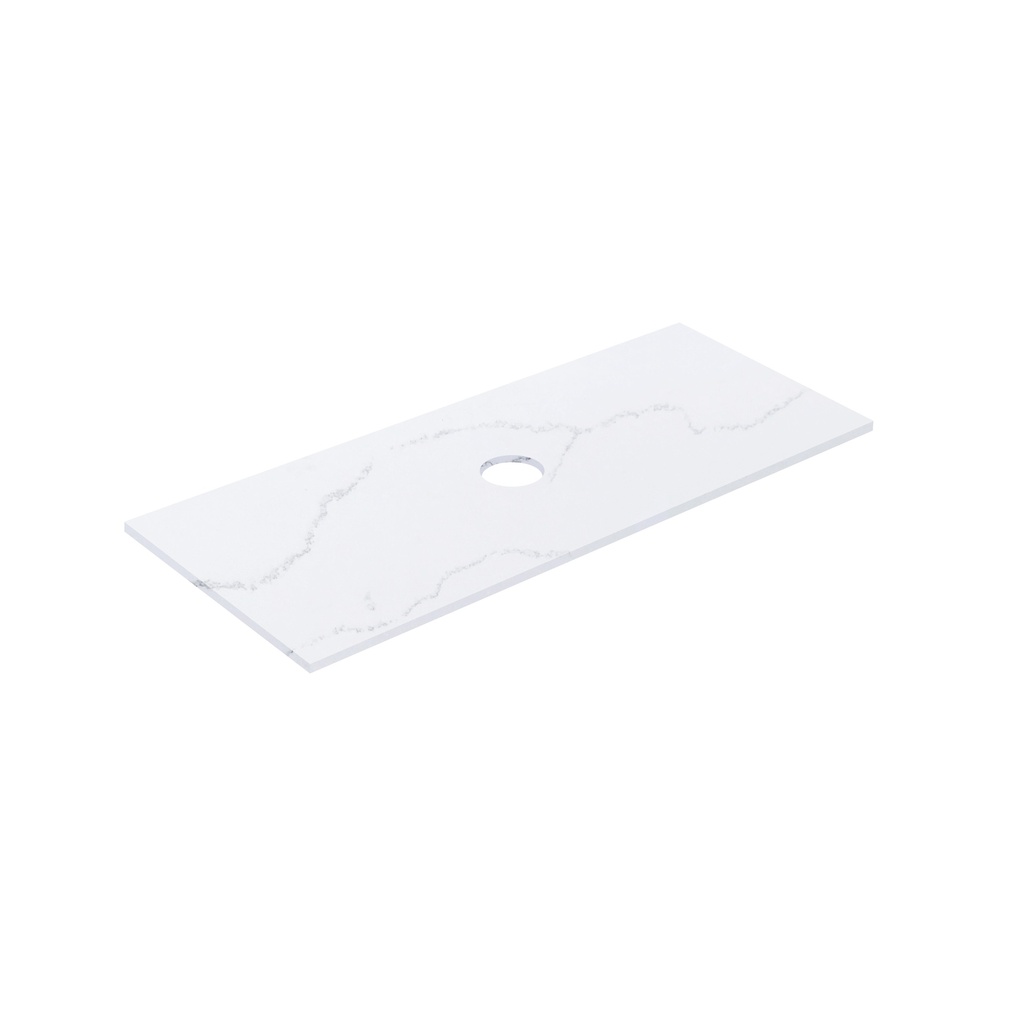 [56052] 1205X465X12mm Calacatta Artic White Solid Surface Stone Top