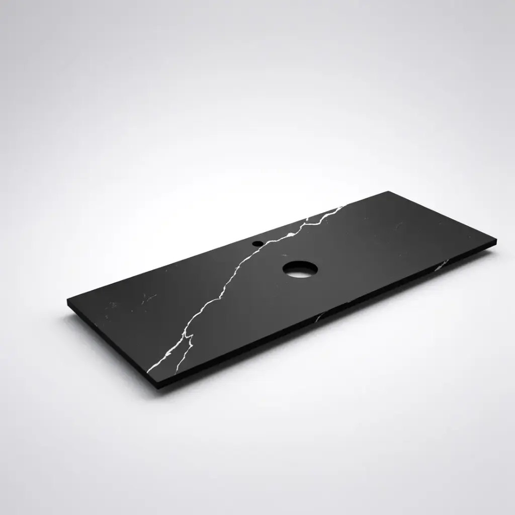 1205X465X20mm Calacatta Night (WG485)Zero Silica Engineer Stone Top