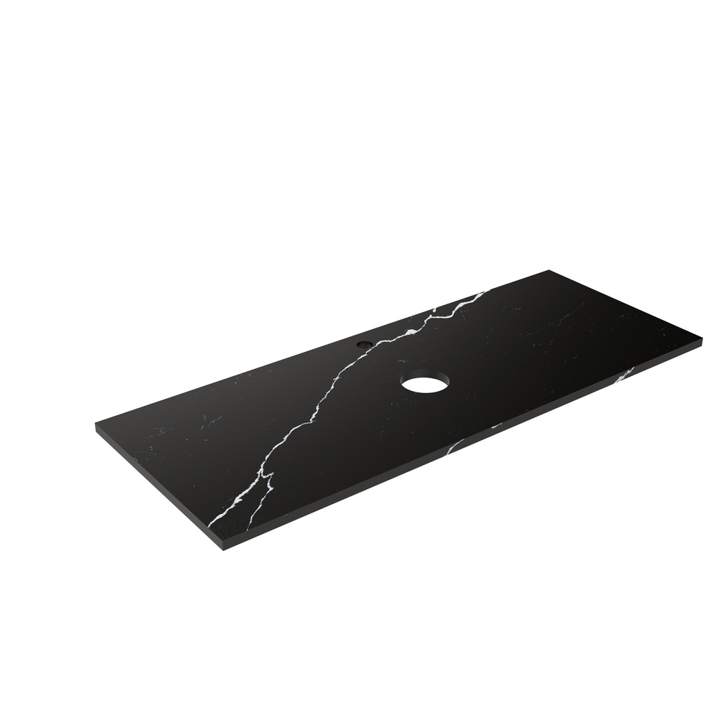 [56385] 1205X465X20mm Calacatta Night (WG485)Zero Silica Engineer Stone Top