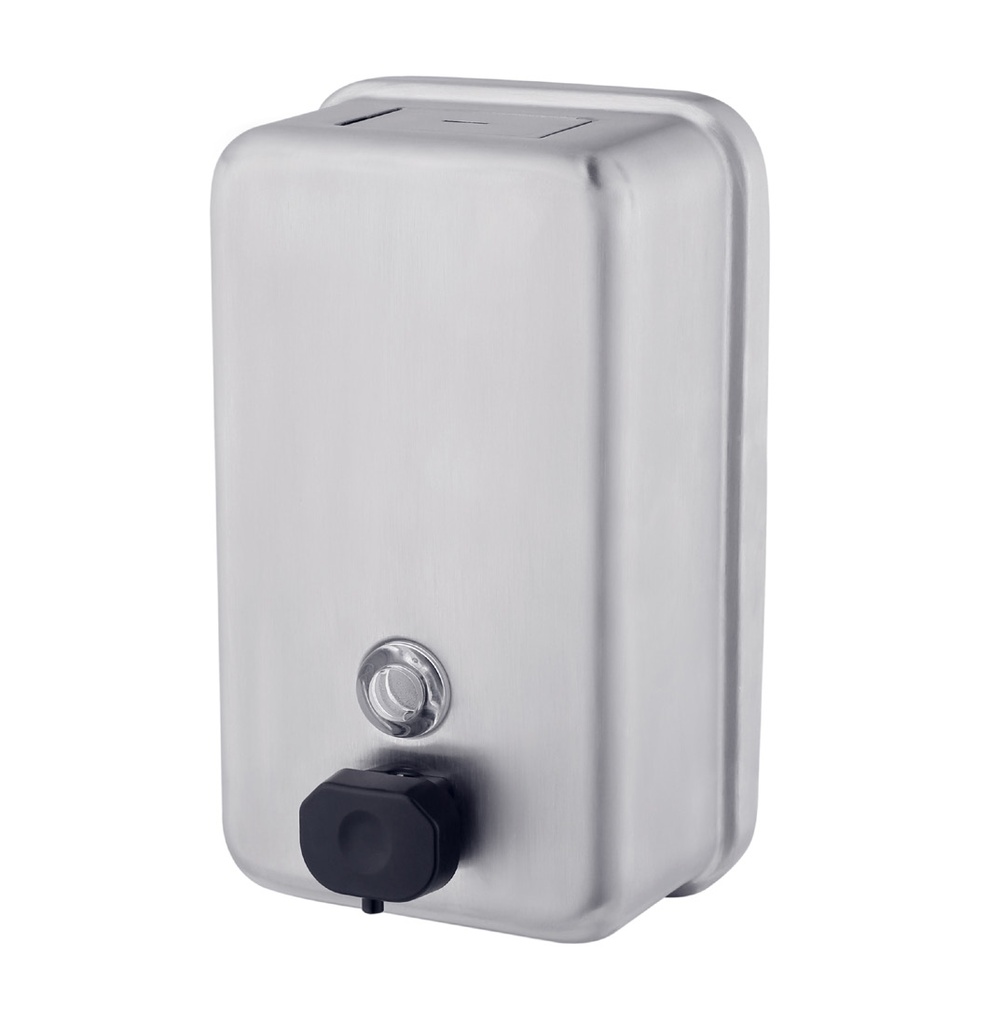 122X1208X73mm Bradley Australia Map Vertical Satin SS Soap Dispenser