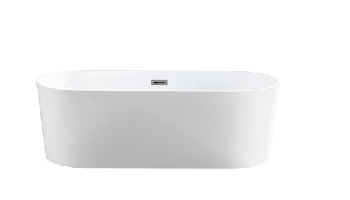 1300*710*550mm Free Standing Bathtub Non Overflow