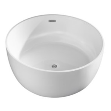 1350*1350*620mm Free Standing Bathtub With Overflow PB40OF And BT-P1 Included