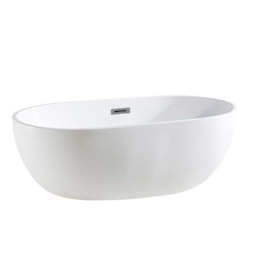 1395*750*570mm Free Standing Bathtub WITH OVERFLOW Included