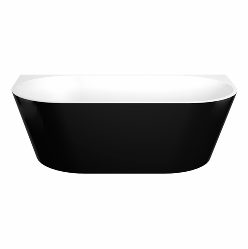 1400*730*580mm BTW Bathtub Matte Black and Matte White Waste Not Included