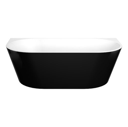 1500*750*580mm BTW Bathtub Matte Black and Matte White Waste Not Included