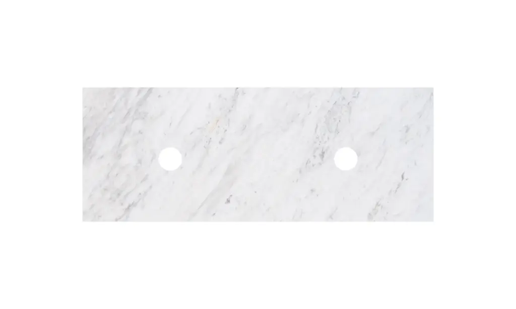 1505X465X18mm Carrara White Marble Stone Top