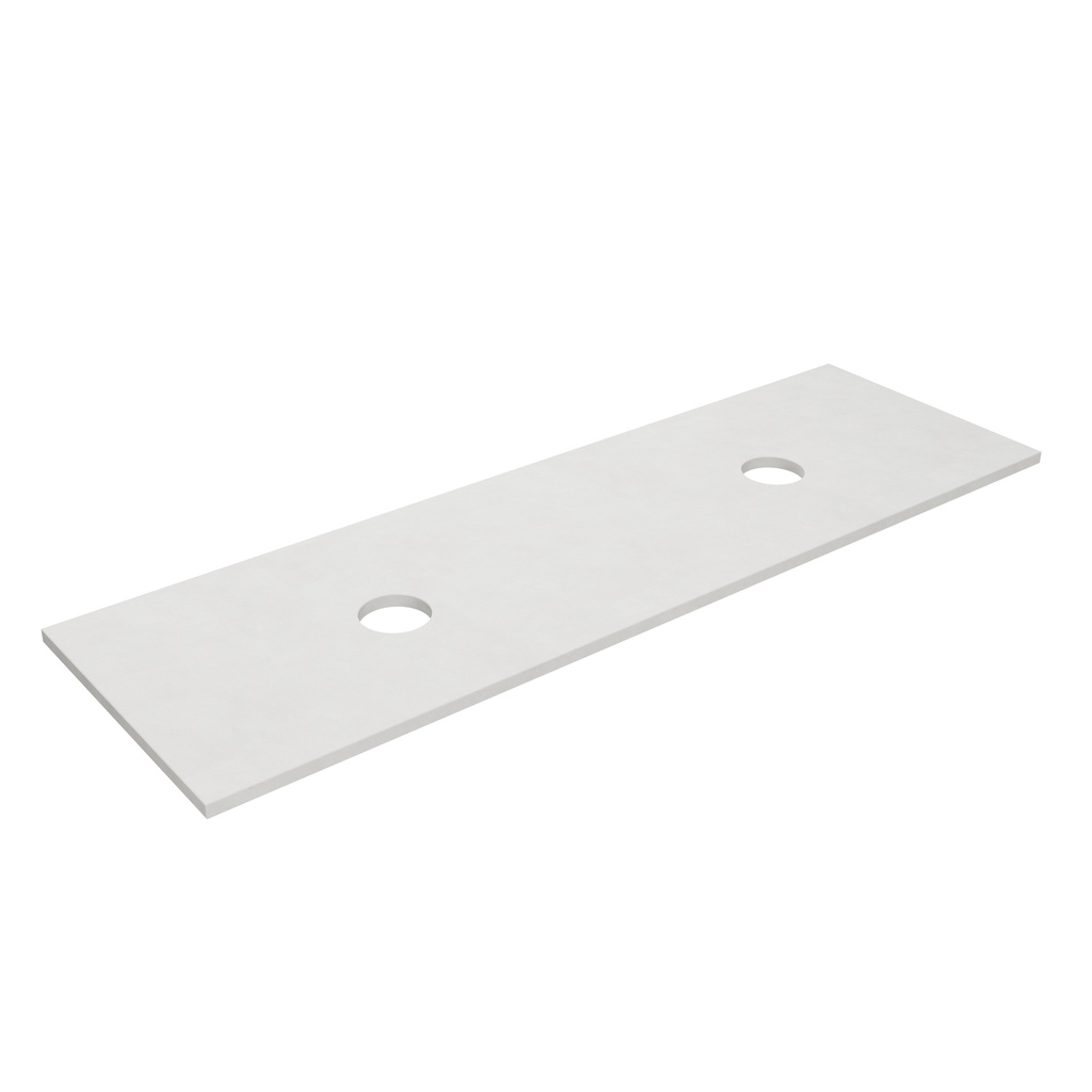 [56411] 1505X465X20mm Blanco White(WG034) Zero Silica Engineer Stone Top