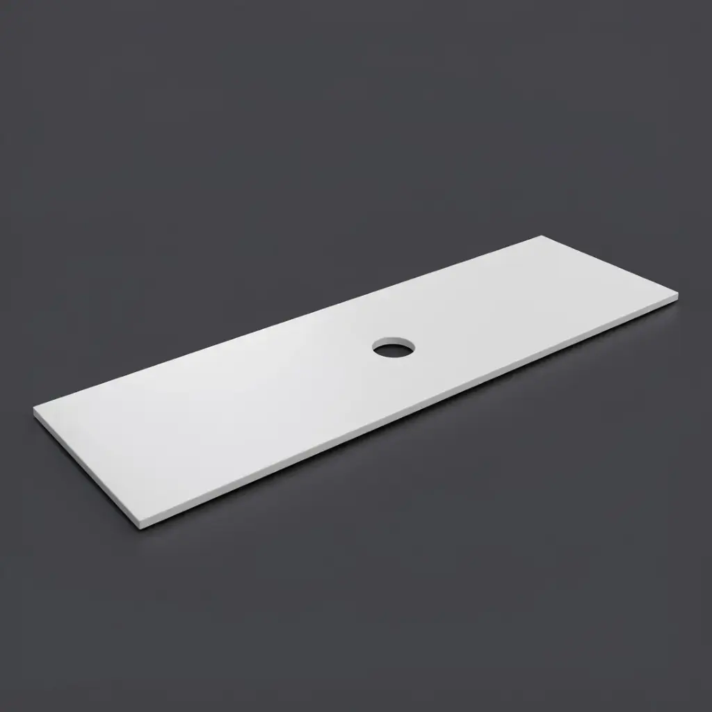 1505X465X20mm Blanco White(WG034) Zero Silica Engineer Stone Top