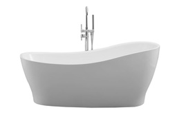 1700*740*740 Clara Freestanding Designer Gloss White Bathtub