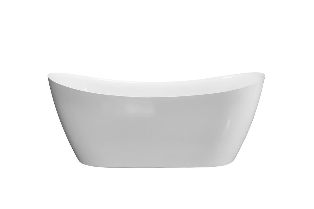 1700*800*700mm Disney Ultra Thin Freestanding Bathtub Gloss White