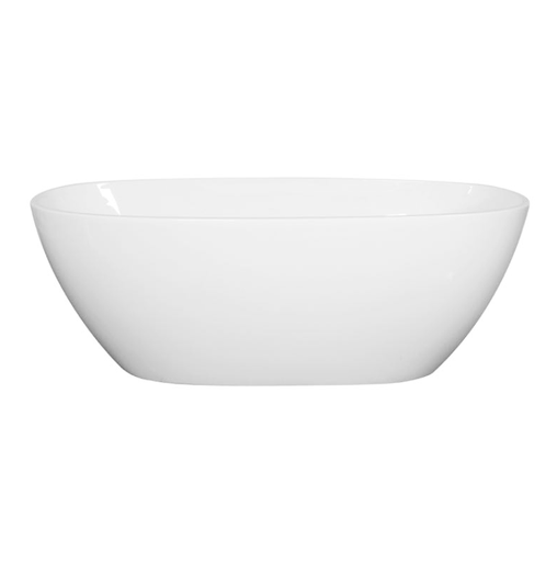 1700*810*590mm Free Standing Bathtub Matte White NON OVERFLOW Waste Not Included MW