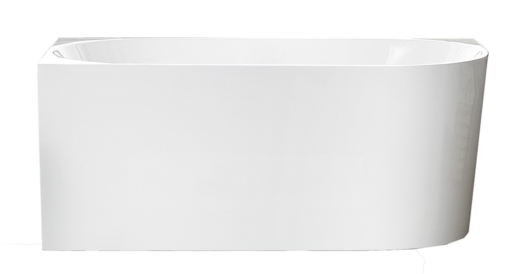 1700X780X600mm Gloss White Bingie Skirt Bath Left Coner None Overflow 40mm Waste+Pipe Supplied