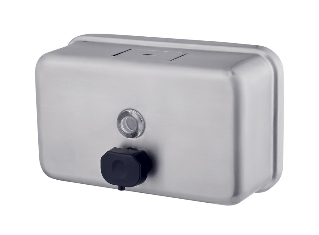 208X124X73mm Bradley Australia Map Horizontal Satin SS Soap Dispenser