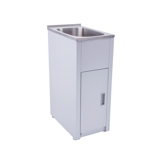 30 Litres Stainless Laundry Tub Size: 390*500*925mm Laundry kits and waste are included, plumbing access available on side