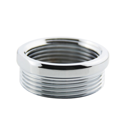 32 to 40mm brass adaptor Chrome