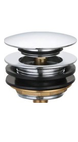 32mm Universal Bath Pop-Up Waste Chrome