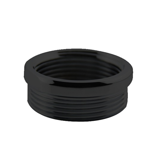 33 to 40mm brass adaptor Matte Black