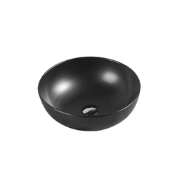 [50002] 350*350*140mm Matt Black Above Counter Basin