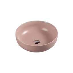 350*350*140mm Matt Pink Above Counter Basin