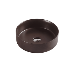 [50048] 355*355*120mm Sasso Cappuccino Above Counter Round Basin
