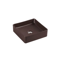 [50030] 360*360*110mm Etna Cappuccino Above Counter Square Basin