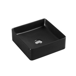 [50031] 360*360*110mm Etna Matt Black Above Counter Square Basin