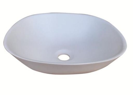 360*360*120mm Above Counter Basin Fine Ceramic Basin Waste: 32mm Non Overflow