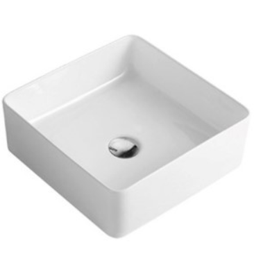 360*360*130mm Above Counter Basin Waste: 32mm Non Overflow