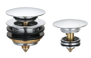 40mm Non Overflow Pop-Up Waste Chrome