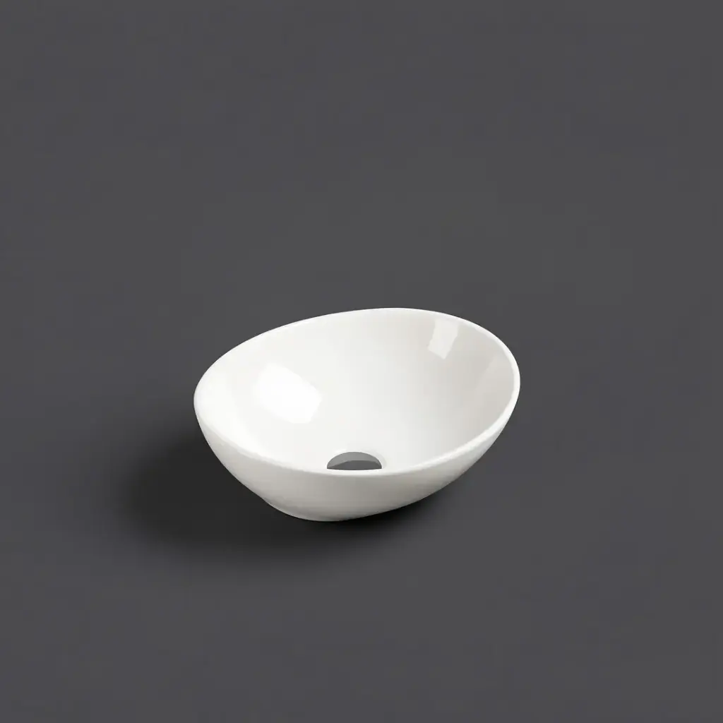 410*335*145mm Above Counter Oval Basin