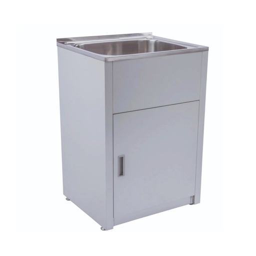 45 Litres Stainless Laundry Tub Size: 600*500*925mm Laundry kits and waste are included, plumbing access available on side