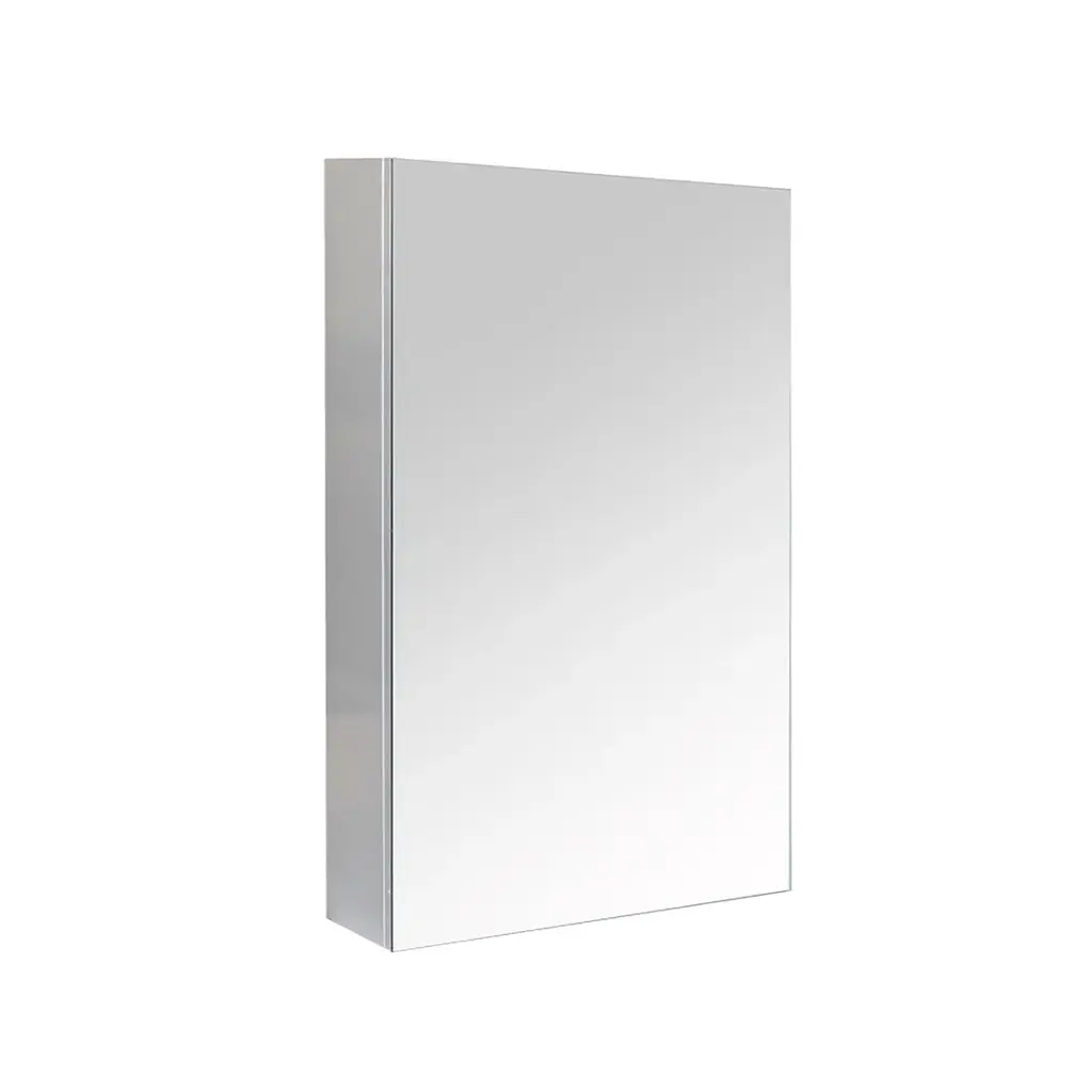 450Lx150Dx720Hmm Gloss White 2PAC MDF 1/DR Left Hand Side Pencil Edge Shaving Cabinet