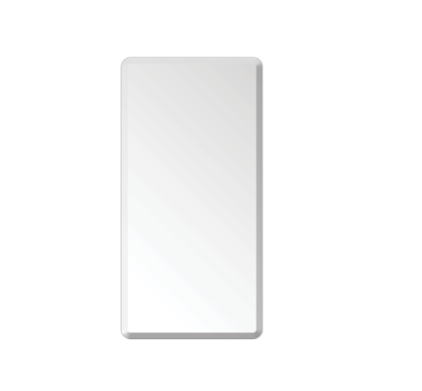 450X900X5mm Recta Bevel Edge Mirror