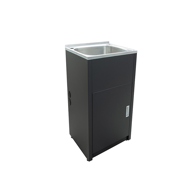 [55865] 455W X560Dx870Hmm 36 Litre Compact Laundry Tub & Cabinet