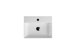 [50085] 460*360*120mm Wall Hung Rectangular Basin With Mixer Hole