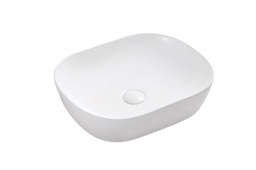 490*395*150mm Oval Matt White Above Counter Basin