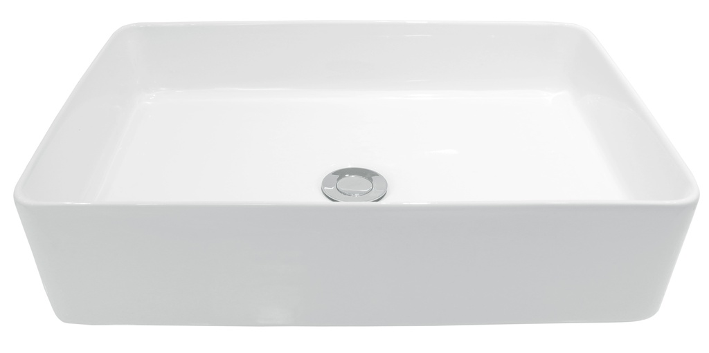 500*350*140mm White Ultra Thin Above Counter Basin