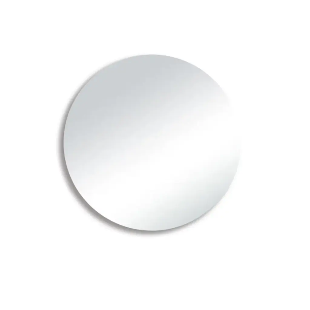 500mm Pencil Edge Round Plain Mirror