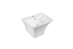 [50149] 530*440*360mm Semi-Pedestal Wall Hung Rectangular Basin (530X110)